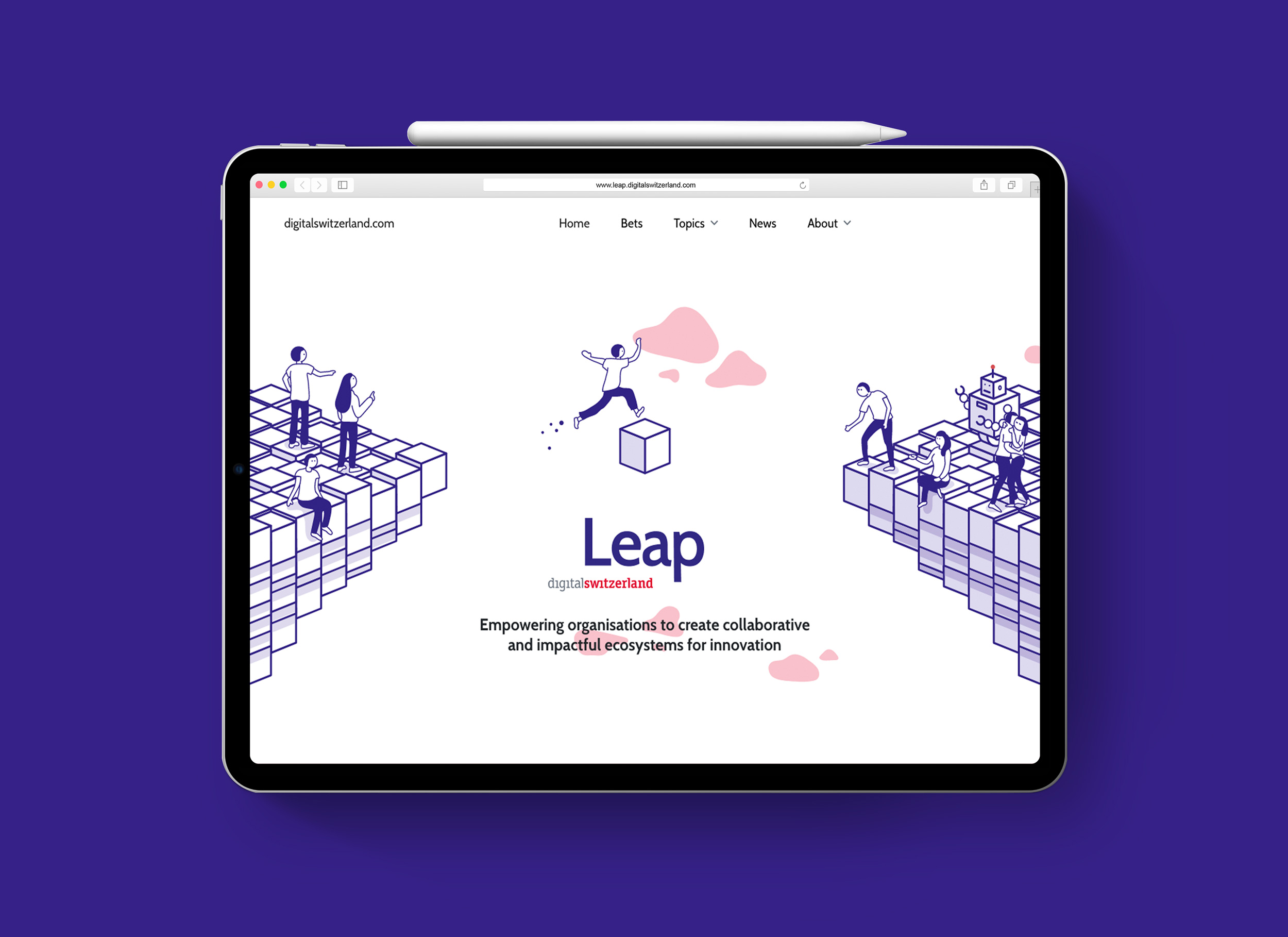 LEAP Icon- & Webdesign